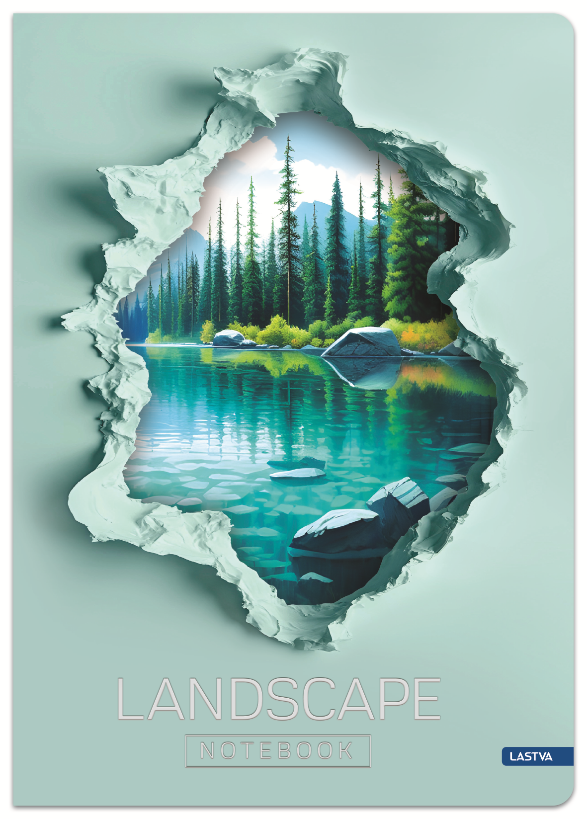 SVESKA TP 300 LISTOVA A5 KARO LANDSCAPE (više dezena) - Knjižara Riznica Beograd